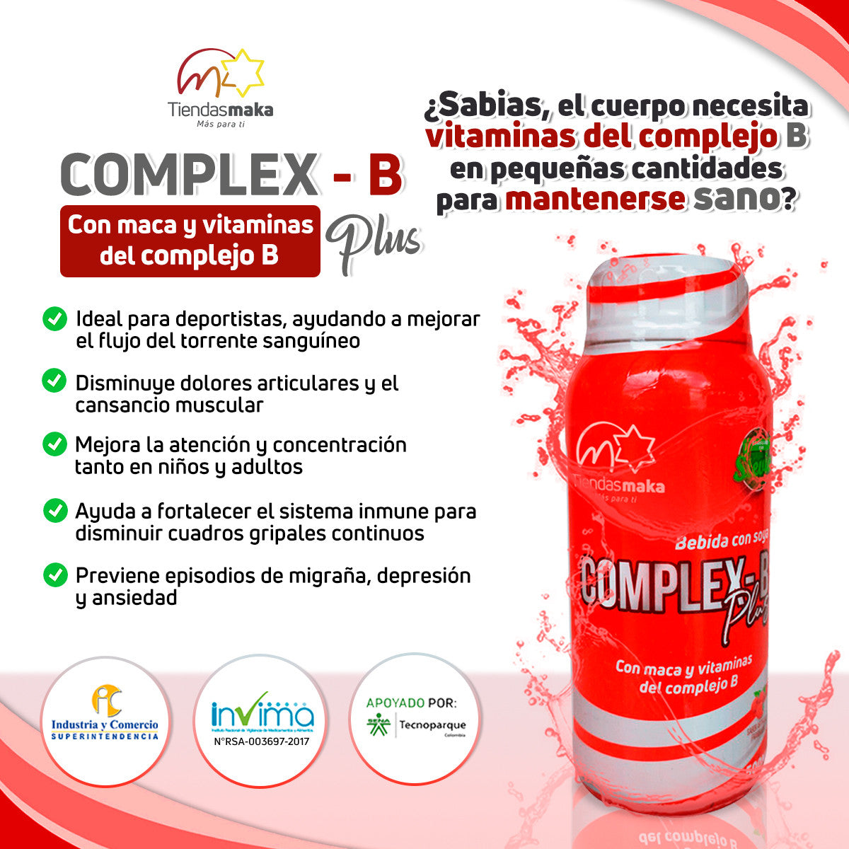 COMPLEX B - MULTIVITAMINICO LÍQUIDA
