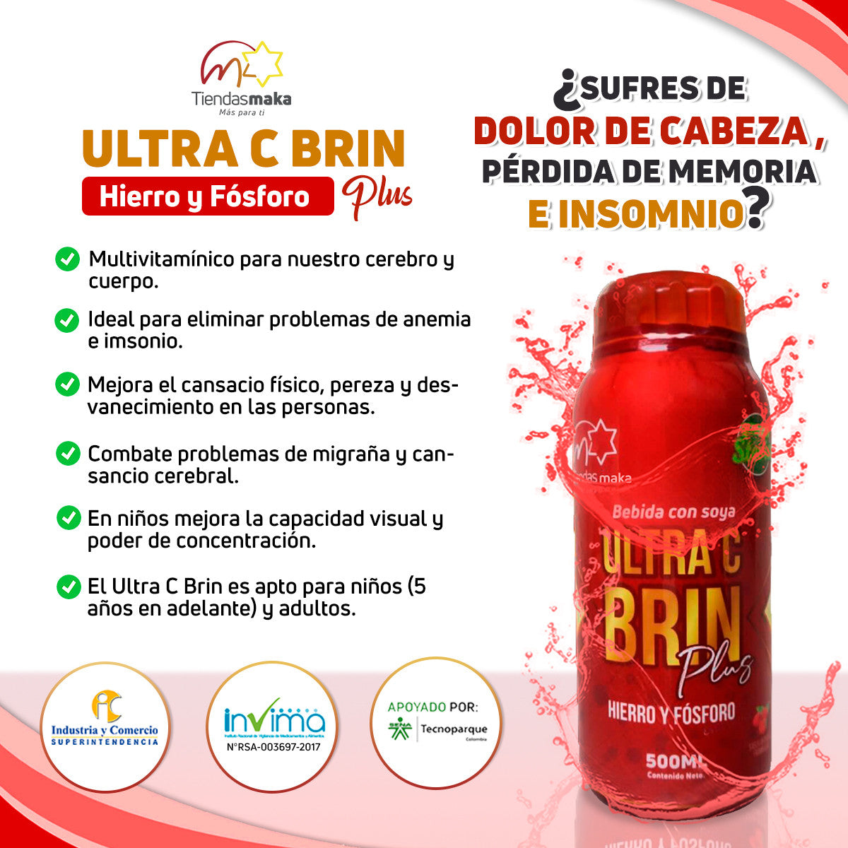 ULTRA C BRIN - Vitacerebrina
