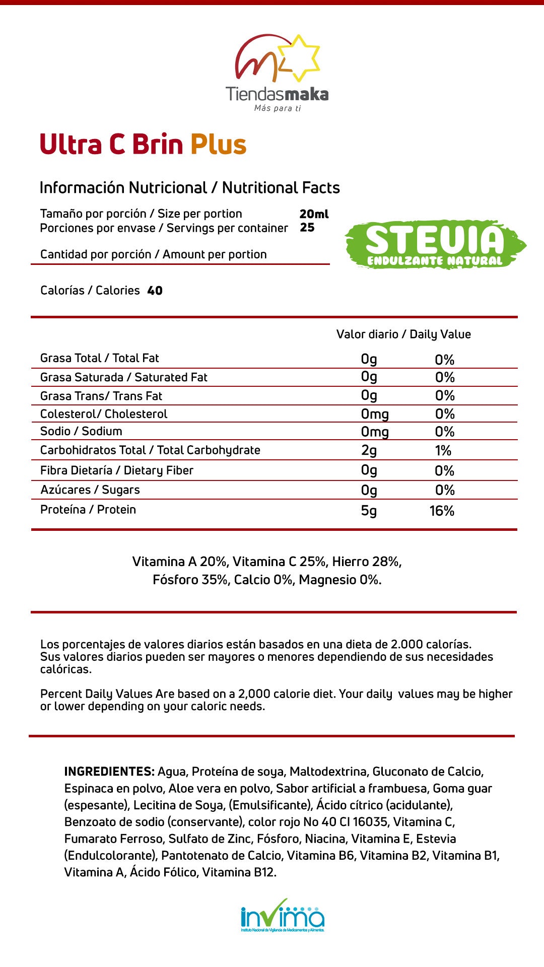 ULTRA C BRIN - Vitacerebrina