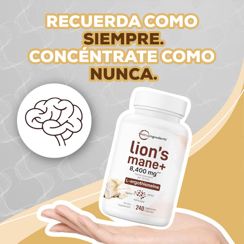 MELENA DE LEÓN CON LERGOTIONEINA