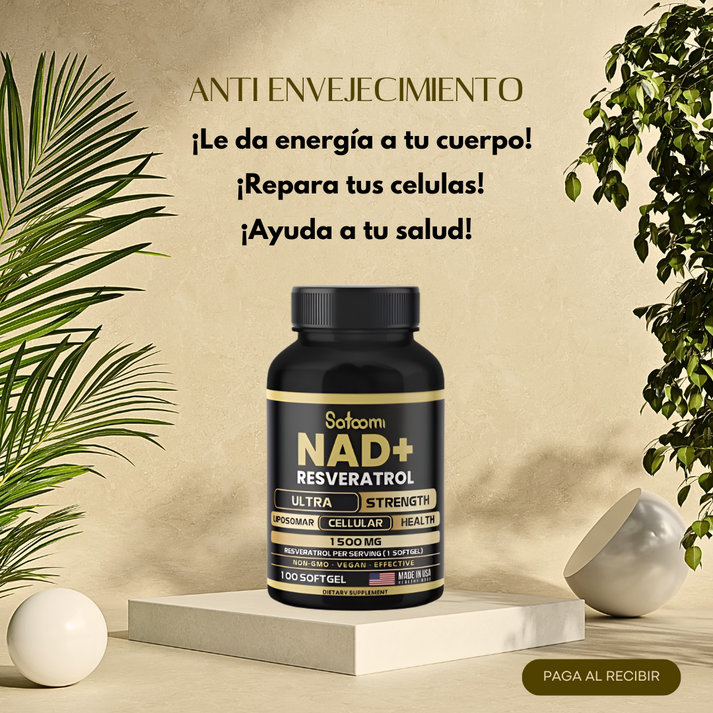 NAD RESVERATROL X 100 SOFTGELS