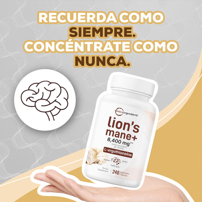 MELENA DE LEÓN CON LERGOTIONEINA