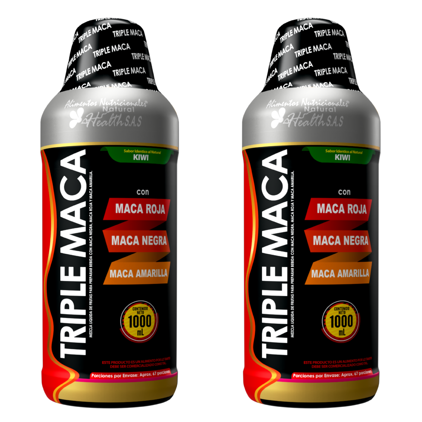 TRIPLE MACA X 1000 ML X 2