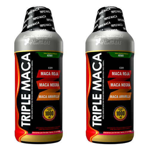 TRIPLE MACA X 1000 ML X 2