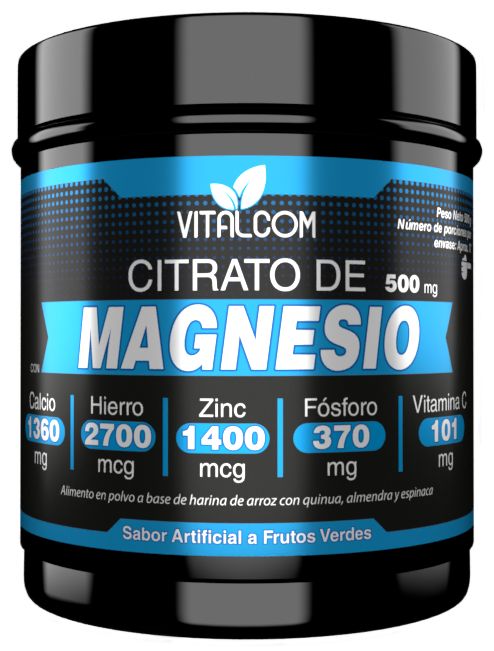 CITRATO DE MAGNESIO 500gr