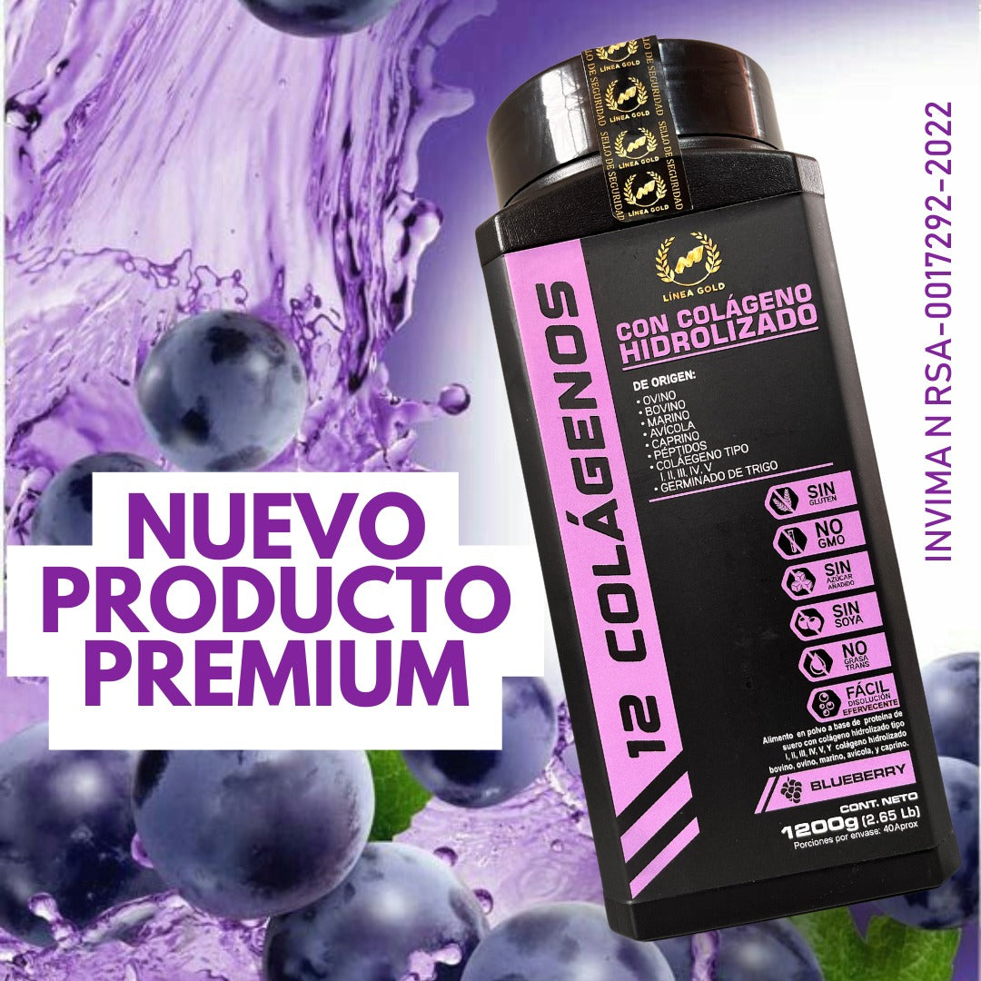 12 COLAGENOS PREMIUM 1.200gm