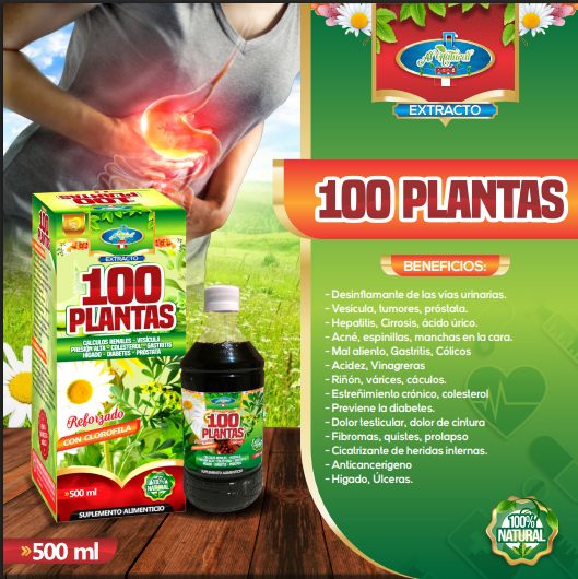 JARABE 100 PLANTAS