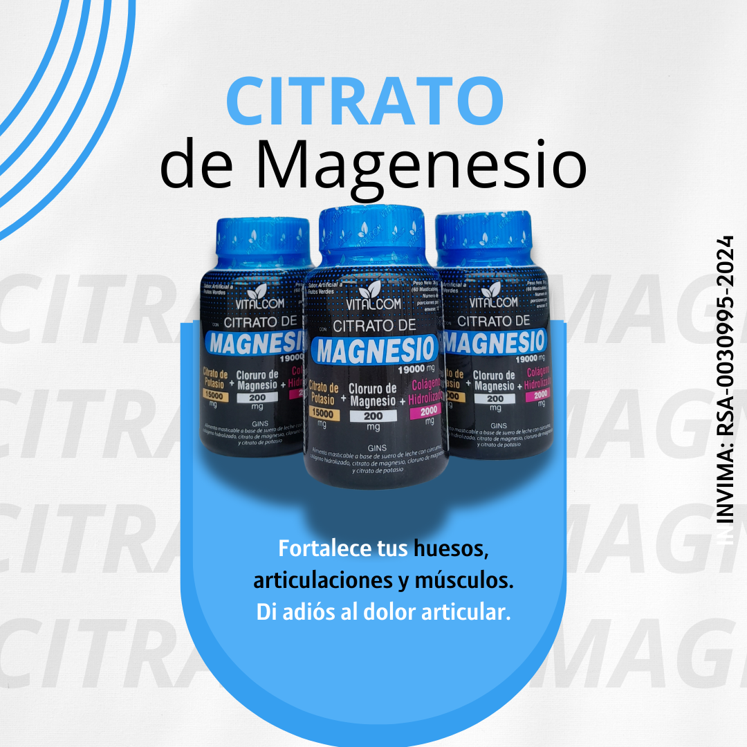 CITRATO DE MAGNESIO