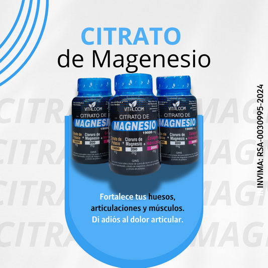 CITRATO DE MAGNESIO