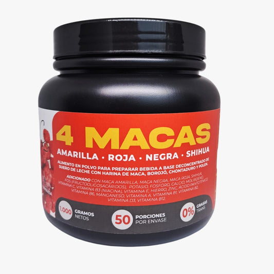 4 MACAS REVITALIZA TU CUERPO