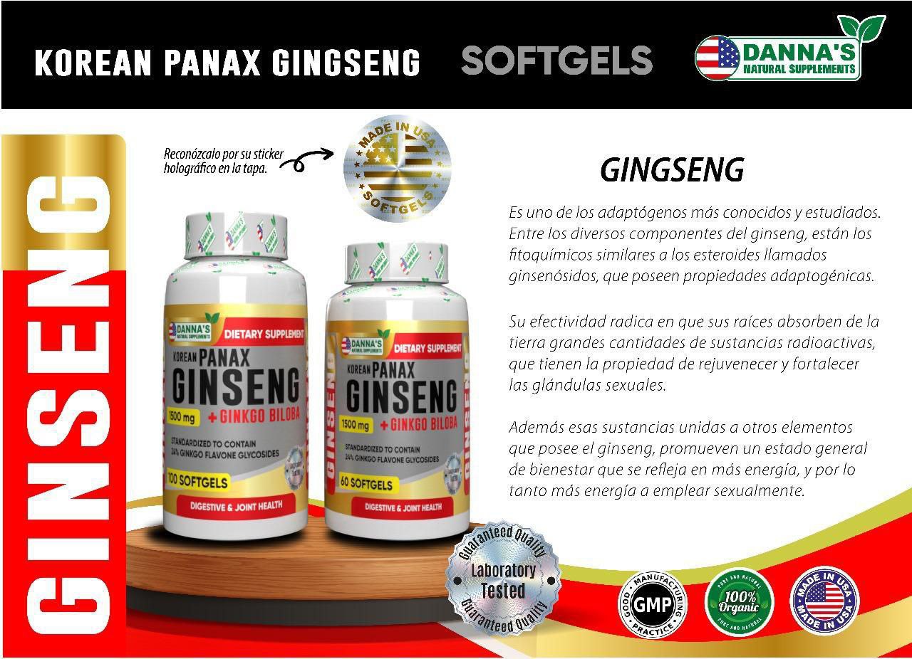 GINSENG EN CAPSULAS