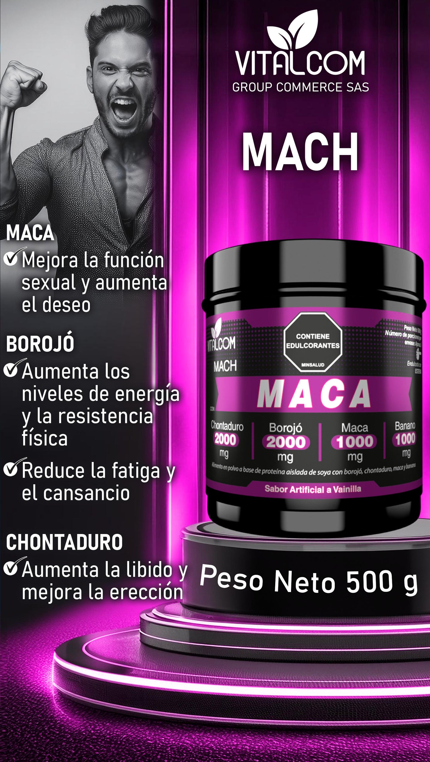 MACH MACA 500gr