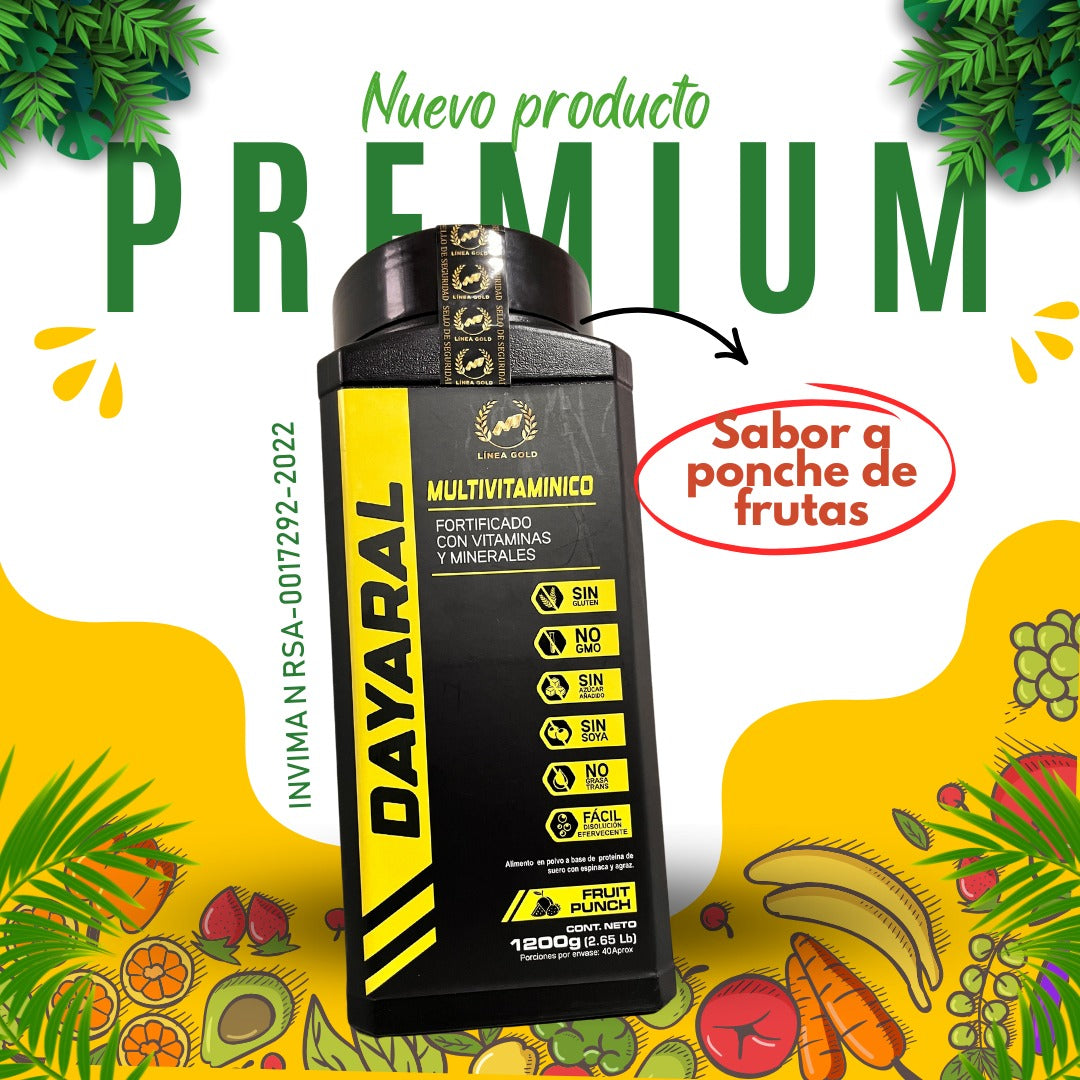 MULTIVITAMINICO DAYARAL LINEA PREMIUM 1.200gm