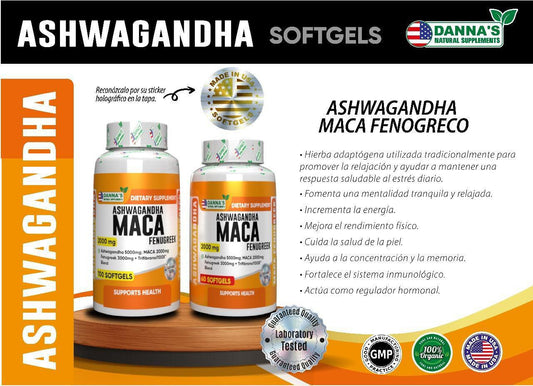 ASHWAGANDHA MACA