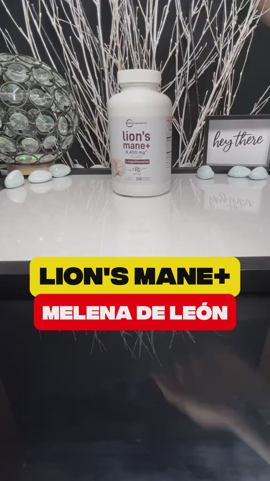 MELENA DE LEÓN CON LERGOTIONEINA
