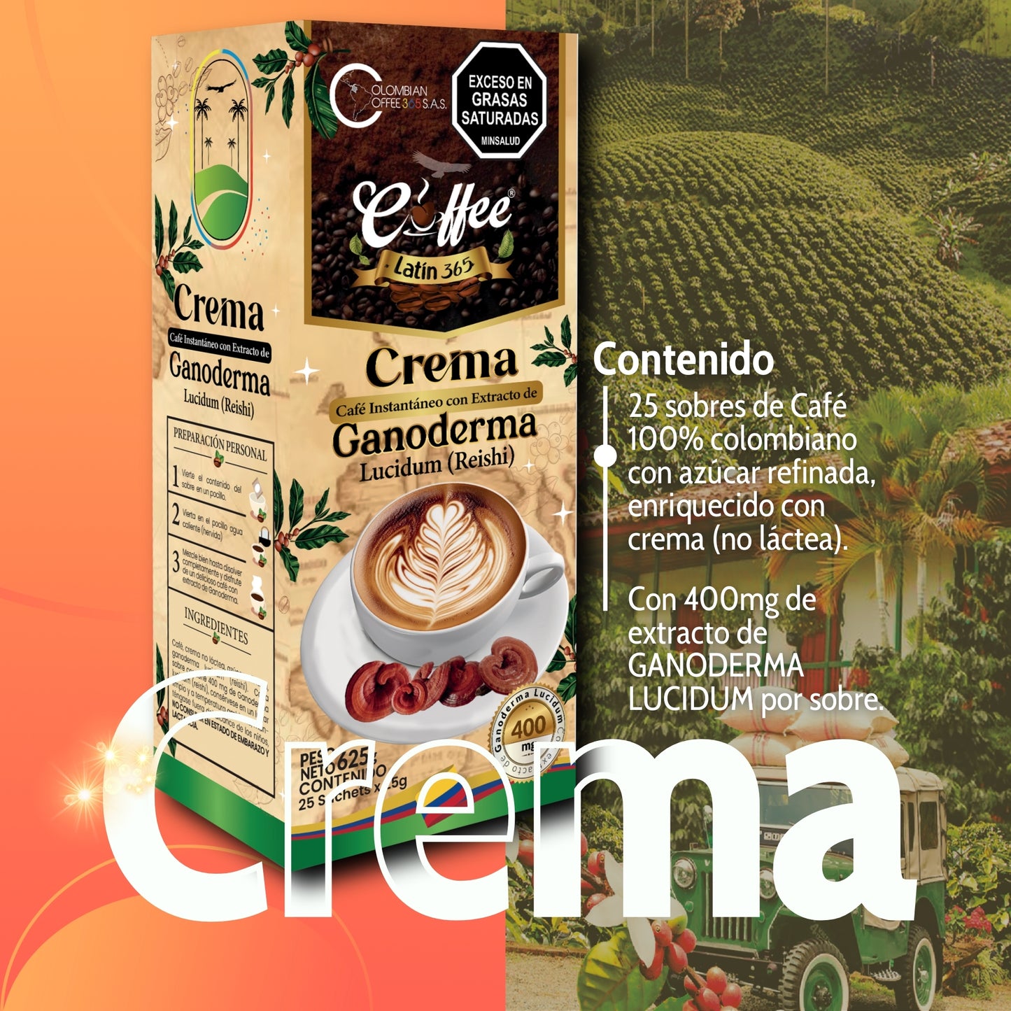 GANODERMA CAFE CREMA